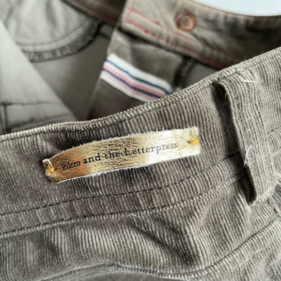Anthropologie Pilcro Corduroy Skinny pants / Size 27 - Picture 5 of 9
